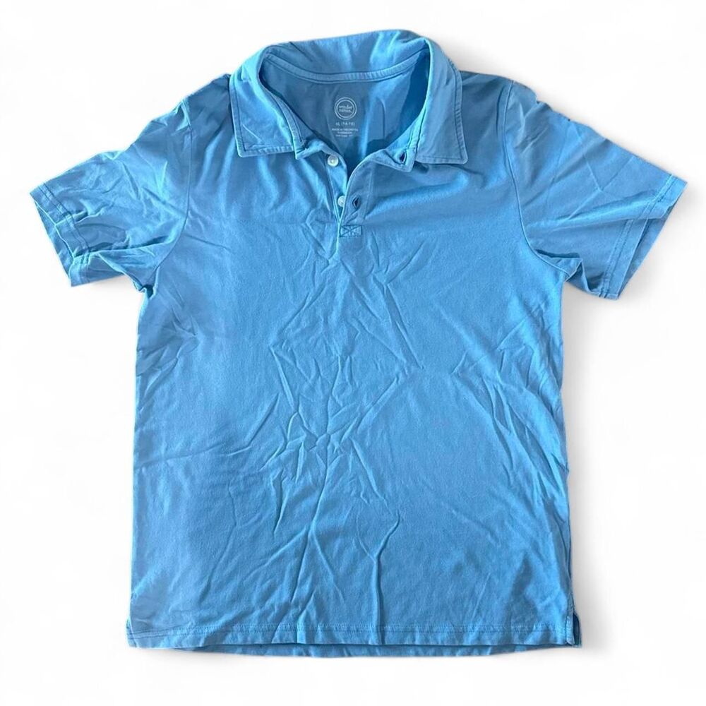 Wonder-nation Kid's Blue Polo-shirt